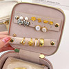 High-quality velvet travel accessories storage box