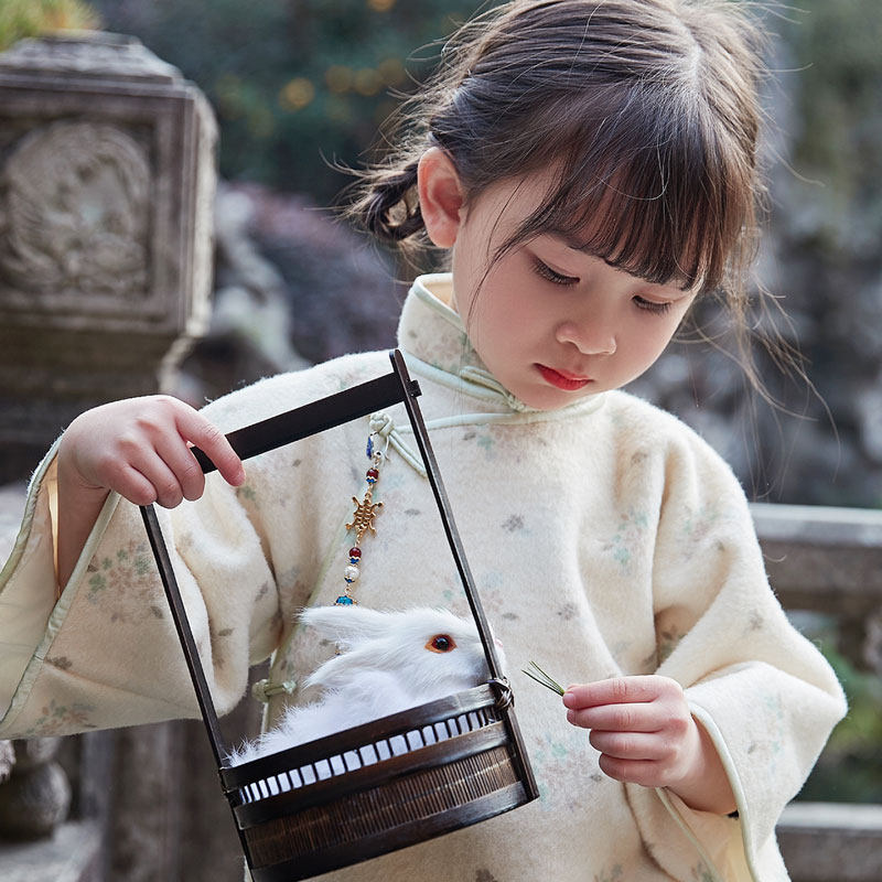 毛呢儿童旗袍秋款女秋冬中国风民国风女童冬款小女孩冬季拜年服,淘宝优惠券,粉丝福利购,淘宝优惠卷