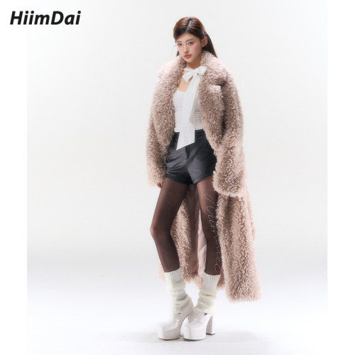 HiimDai 王炸单品 mini超短皮裤 千禧辣妹性感低腰包臀显腿长短裤 - 图2