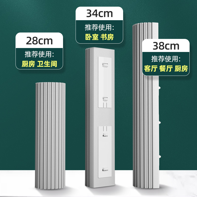 美丽雅海绵拖把家用一键式干湿两用吸水免手洗对折式胶棉头一拖净