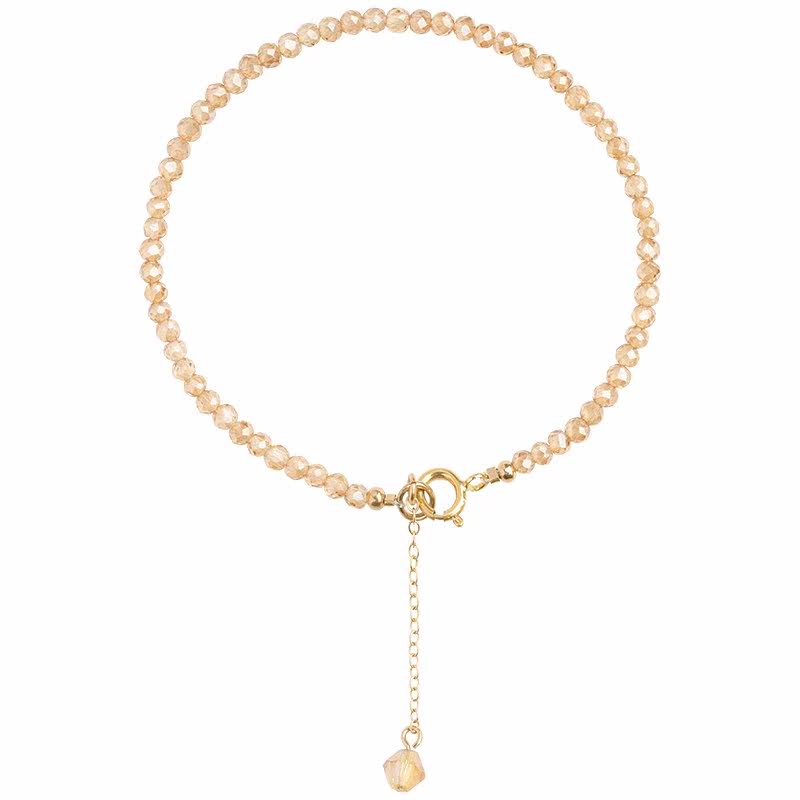 小众轻奢璀璨定制14k包金施家手链 佳莫儿手链