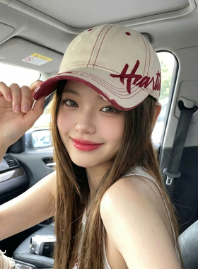 新款大头围显脸棒球帽女时尚气质百搭高级感鸭舌帽户外休闲遮阳帽
