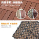 Floor outdoor balcony garden courtyard wood plastic waterproof
