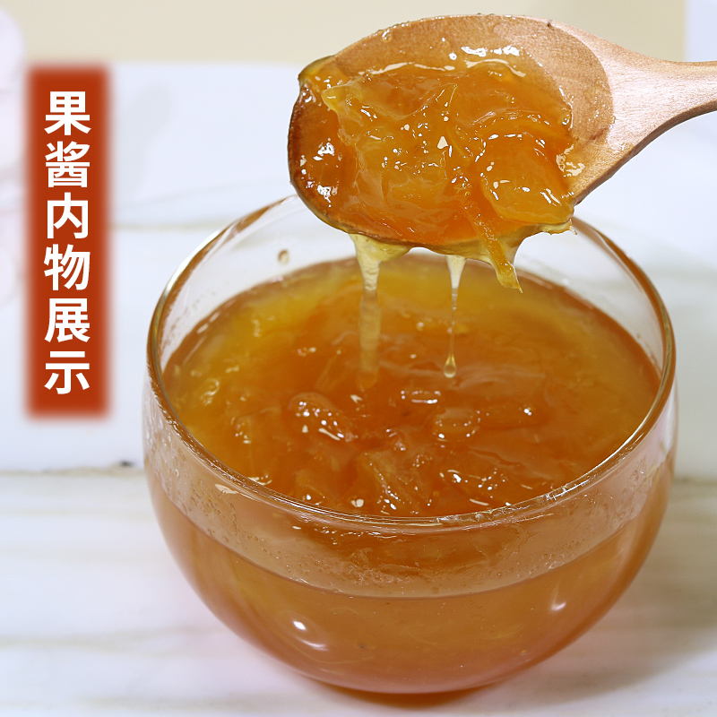 太湖美林柚子茶酱1.2kg韩式风味花果茶花酿果酱冲调饮品奶茶专用-图1