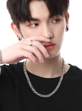 VOYAGE藏金古巴链潮流百搭链子