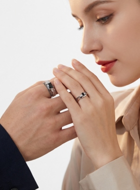 恋与深空秦彻周边100级羁绊戒指