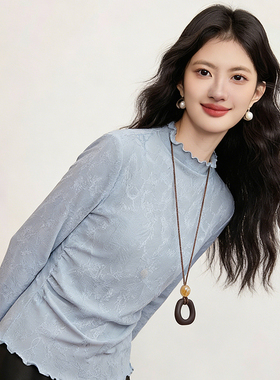 民族风不规则圆环镂空吊坠项链女