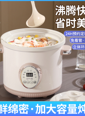 诺崔特新款快炖陶瓷电炖锅