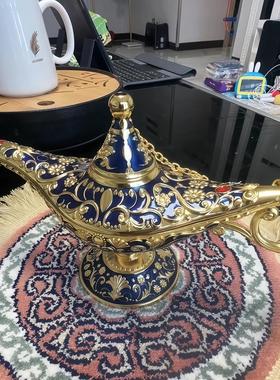 这个阿拉丁神灯工艺品摆件太棒了