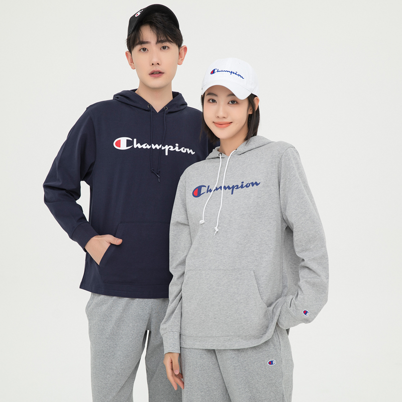 champion 冠軍牌 美版情侶款連帽薄款衛(wèi)衣  多色