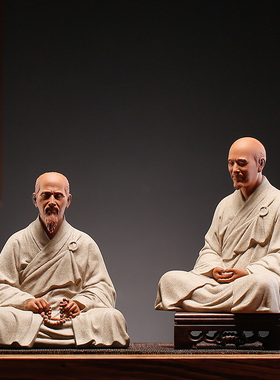 瓷山造物紫砂陶中式客厅书房