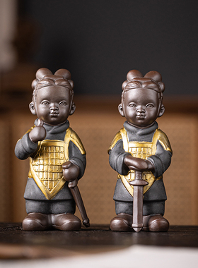 瓷山造物紫砂陶装饰中式客厅