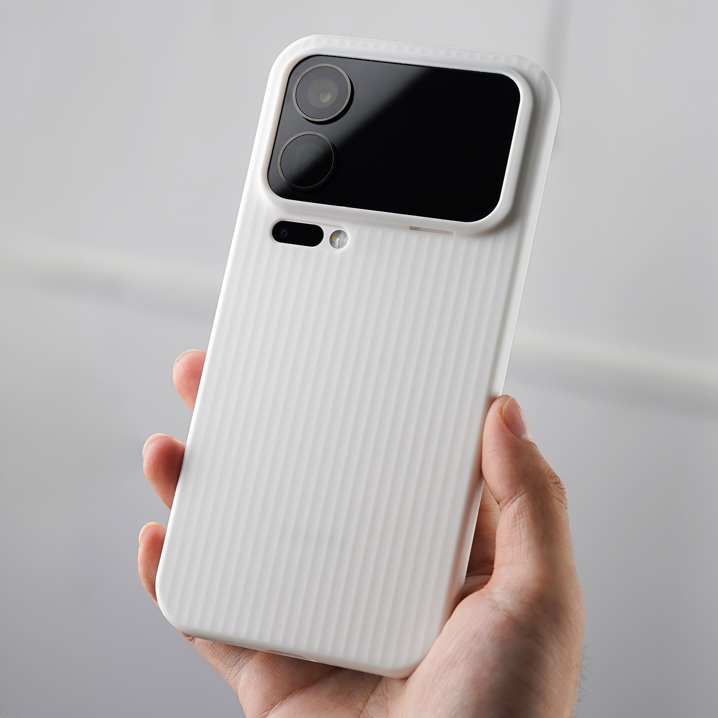 [不遮挡超广角]行李箱适用小米17Pro手机壳酷安酷品新款半透明外壳pp保护套Max裸机磨砂手感不易发黄瓦楞