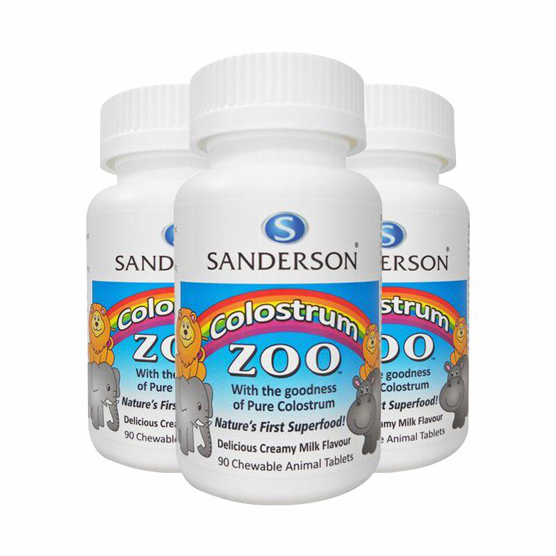 新西兰进口提高儿童体质免疫牛初乳 Sanderson海外牛初乳