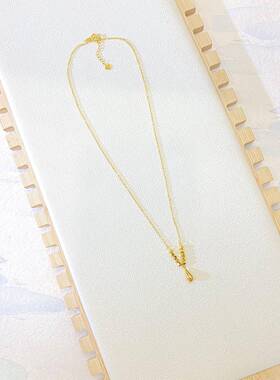 言德珠宝水滴套链言德金包银NGTC证书·深检证书