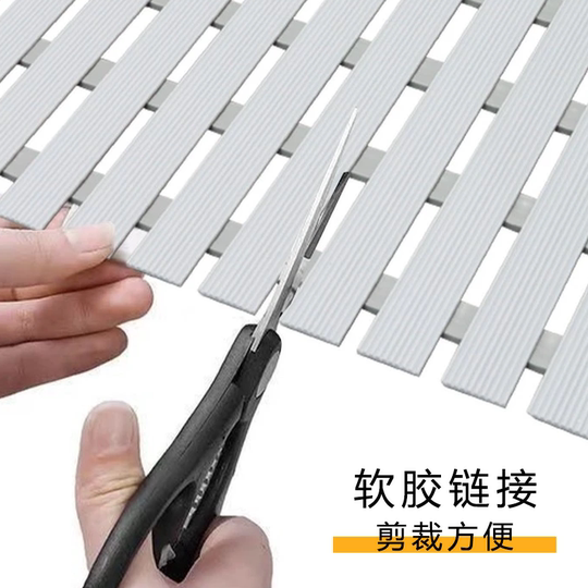 浴室家用防滑地垫淋浴间防滑脚垫洗澡垫冲凉房老人防摔吸附增高垫