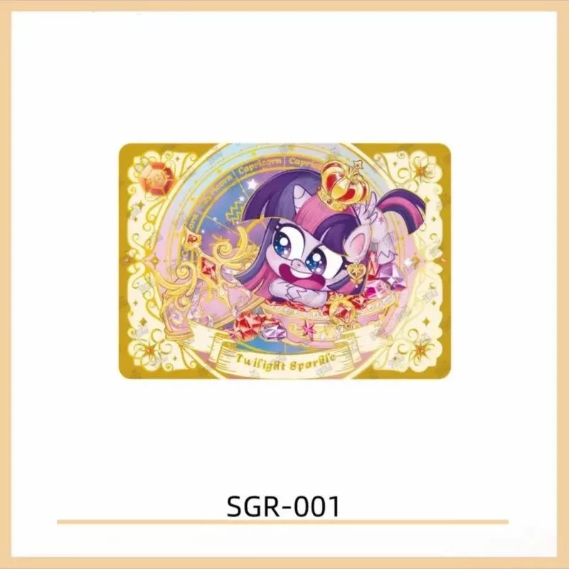 卡游正版小马宝莉卡片奇萌派对二2弹SGR单卡柔柔碧琪收藏玩具卡牌 - 图3