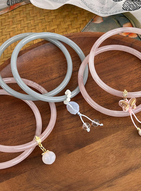 一步一响琉璃手镯新中式