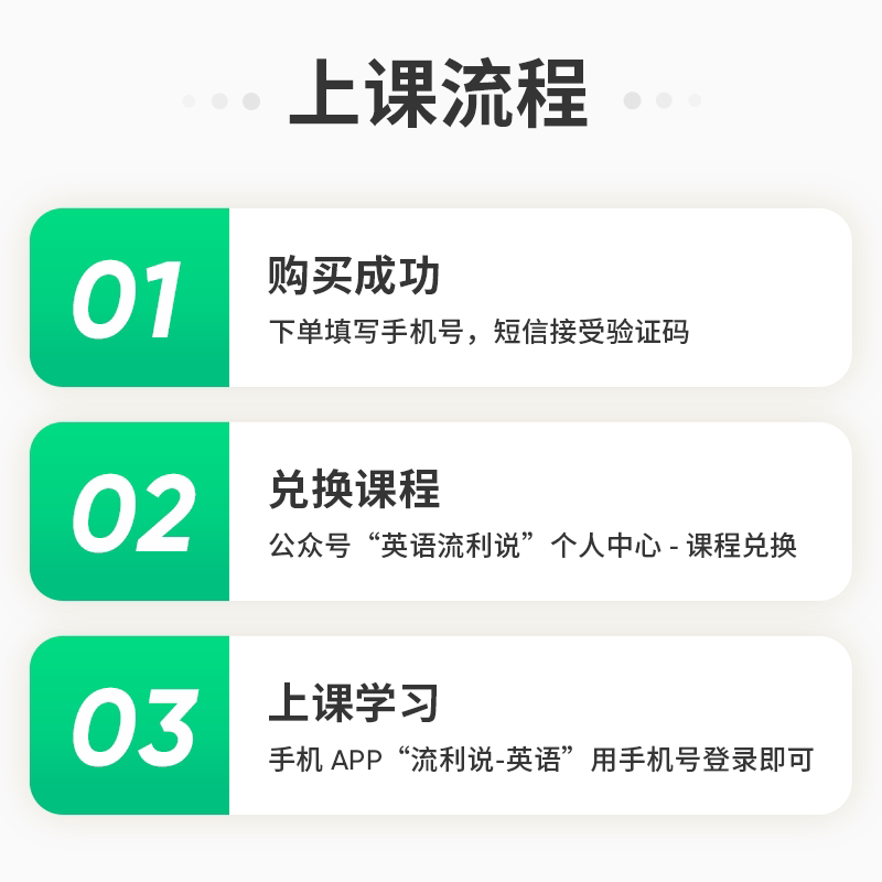 流利说30天口语视频微课堂70节实用英语生活场景 APP视频录播形式