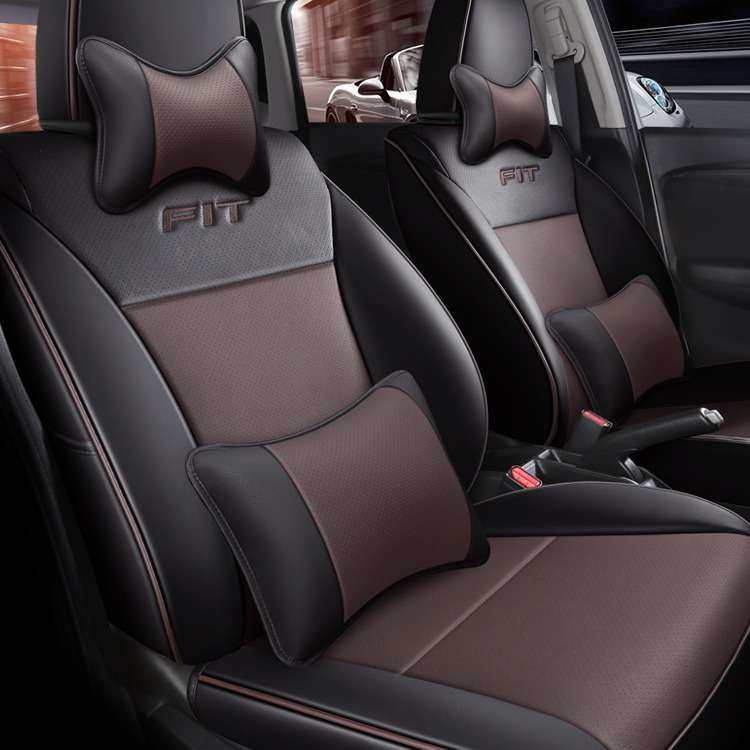 优质耐磨皮革专车舒适飞度FIT专用五座汽车坐垫全包围四季座椅套,淘宝优惠券,粉丝福利购,淘宝优惠卷
