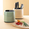 Knife holder, chopstick cage, integrated vegetable knife, kitchen rack, multi-functional tableware storage box, spoon barrel, debris drain