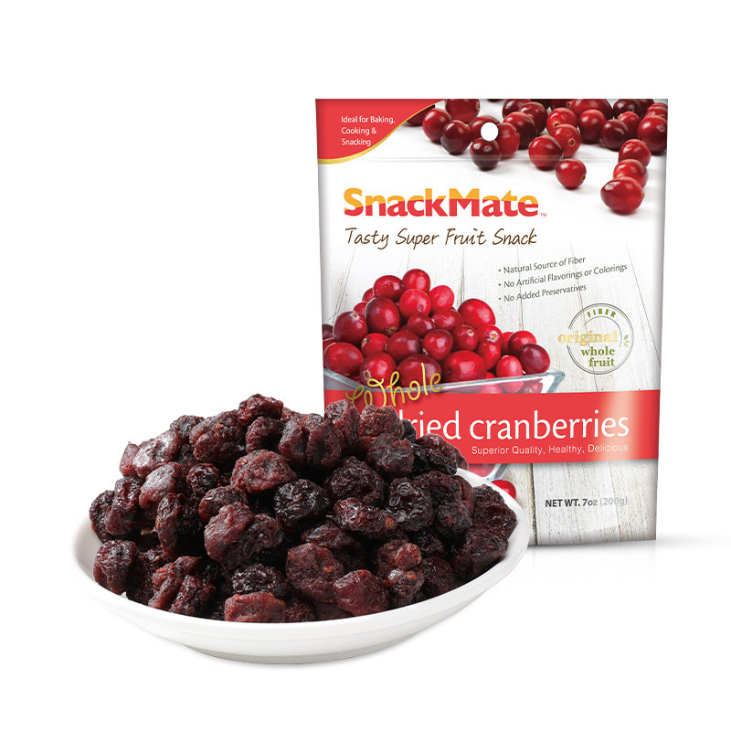 snackmate美国进口蔓越莓低糖果干 东秀海外蔓越莓干
