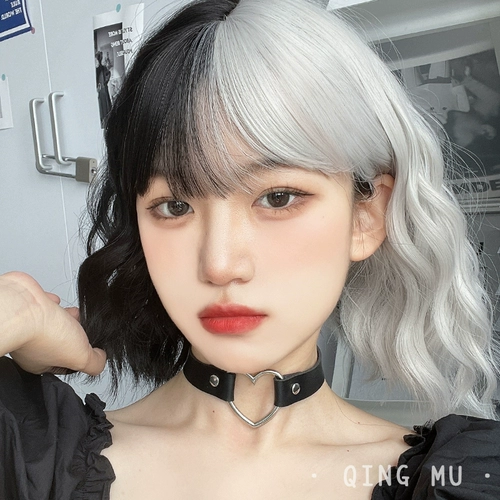 Кудрявый белый летний парик, косплей, стиль Лолита