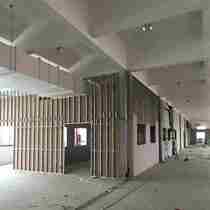 High-end Xiamen Lightweight Steel Dragon Bone Stone Paste Board Partition Wall Plasterboard Partition 600600 Plasterboard Suction Overhead Light Groove