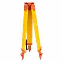 Upscale warp and weft gauge standard gauge universal wood aluminum alloy non-slip tripod full station instrument engineering mapping and abrasion-proof three