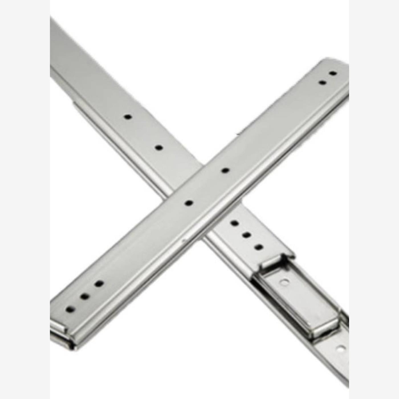 不锈钢两段滑轨C-SSRN36Y12/14/16/18/20/22/24/26/28两节导轨 - 图0