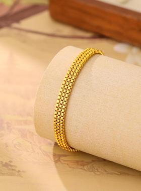 表带手链时尚轻奢高级感简约气质