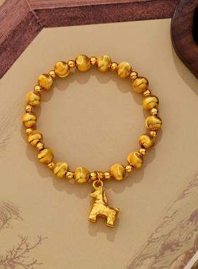 小马小象福袋猫眼珠手链女时尚