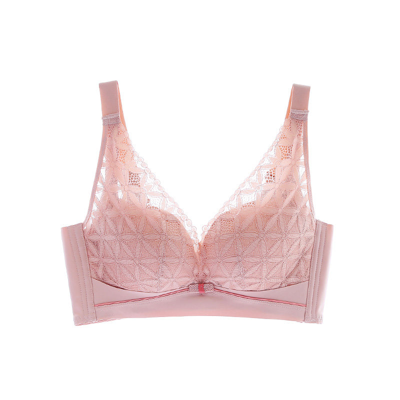 华婷露新品薄款大胸显小蕾丝文胸 华婷露文胸