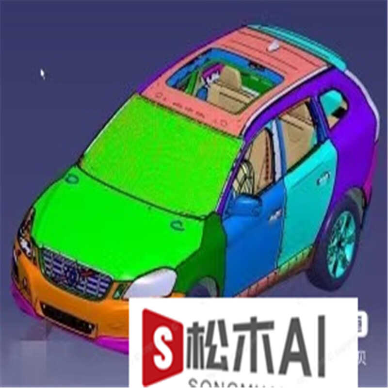 CATIA整车数模汽车数据模型3D三维图纸600余款车型-图2