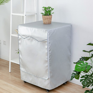 适用松下全自动滚筒10公斤洗衣机罩防水防晒防尘套罩防雨套子盖布