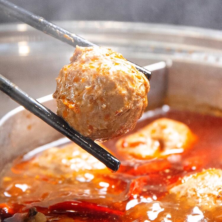 八合里牛筋丸500g汕头火锅食材烧烤食材正宗丸子牛肉手工特产潮汕