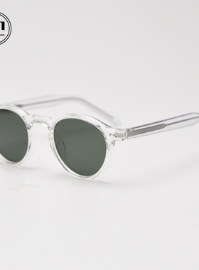 RD韩系小圆框墨镜女2025新款