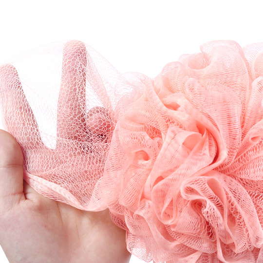 High-end large size bath ball without loose bath ball