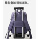 Large-capacity cloth bag women's casual backpack lightweight waterproof travel backpack commuter computer bag can be used as a trolley case