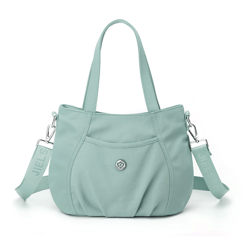 带隔层女式夏小众简约帆布斜挎小包 jielshi女士包袋
