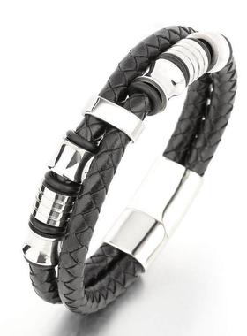 bangle leather bracelet men 手链Girl Metal women Jewelry