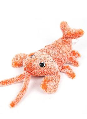 Electric Jumping Cat toy Shrimp Moving Simulation Lobster El