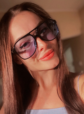 新款 欧美时尚新款双梁个性太阳镜 复古ins风休闲墨镜嘻哈太阳眼