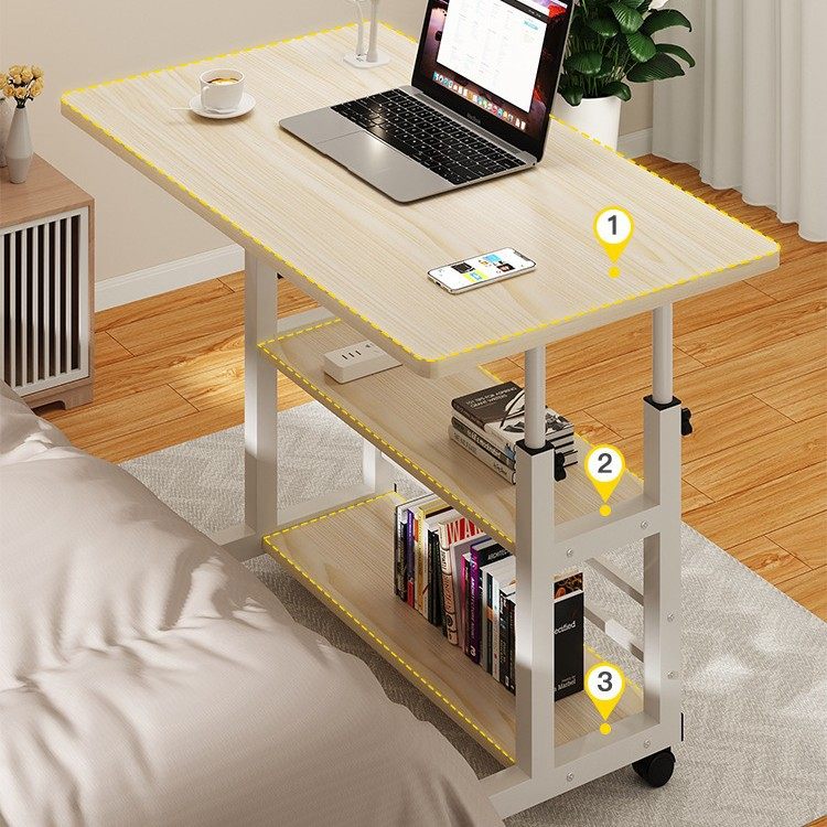新品 床边桌可移动笔记本电脑桌升降书桌懒人床上小桌学习桌升降,淘宝优惠券,粉丝福利购,淘宝优惠卷
