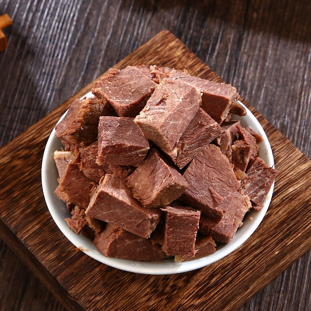 Xiaohebao one-bite fragrant donkey meat deli vacuum fresh meat snacks ready to eat Shanxi specialty