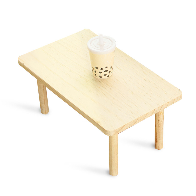 棉花娃娃家具桌子娃屋书桌bjd莉娜熊通用微缩场景拍道具桌超便宜,淘宝优惠券,粉丝福利购,淘宝优惠卷