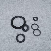 New Pint Flange Seal Rubber O Spacer Rubber Ring Seal Rubber Plastic Flat Gasket Cushion Ring Damping Elastic