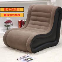 Manufacturer sloth sofa Sofa Casual Inflatable Sofa Bed Cute Creative Single Lunchtime Chair Can Fold Overluxe Deck Chair