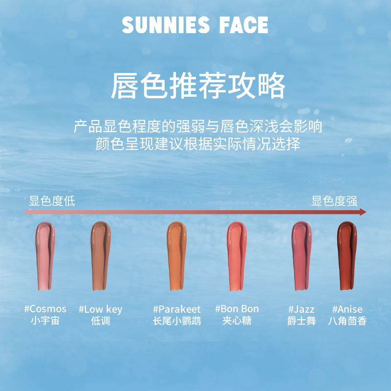 sunniesface镜面嘟嘟唇釉唇彩口红学生官方正品-图2