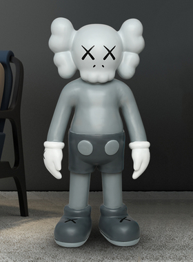 网红暴力熊kaws大摆件客厅现代